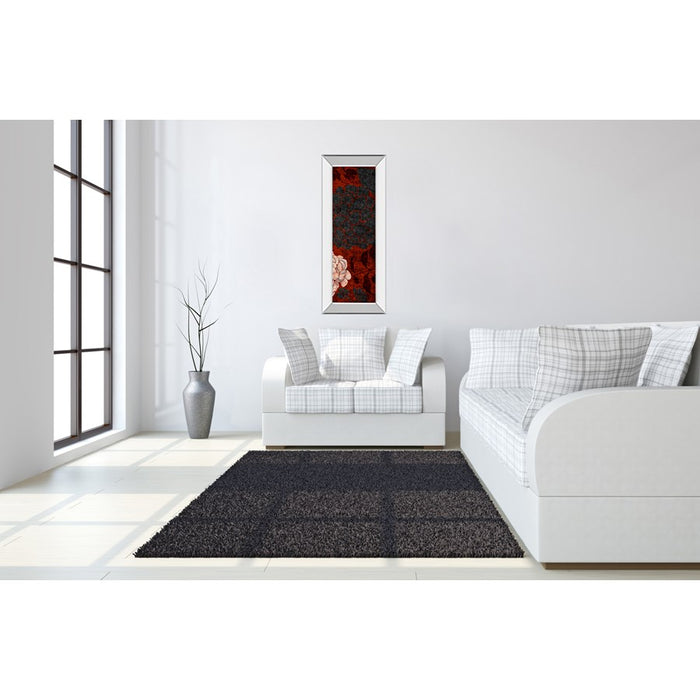 Classy Living Eliose Wall Art 18"x42", Mirrored Frame