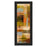 Classy Living Departures II Wall Art 18"x42", Midnight Aura Frame