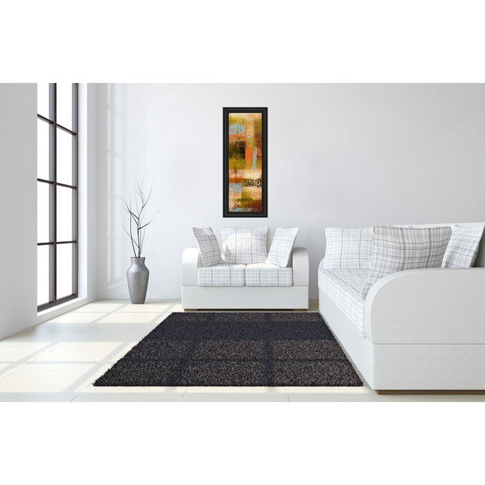 Classy Living Departures II Wall Art 18"x42", Midnight Aura Frame