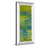 Classy Living Lakeside Flow Wall Art 18"x42", Mirrored Frame