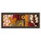 Classy Living Retro Botanical Burst Wall Art 42"x18", Cinnamon Frame
