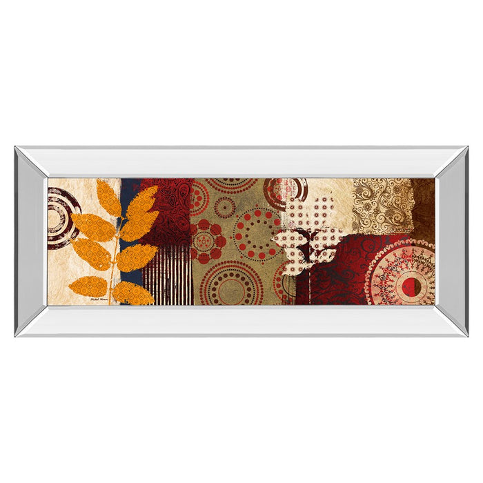 Classy Living Autumn Harmony Wall Art 42"x18", Mirrored Frame