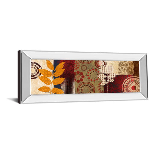 Classy Living Autumn Harmony Wall Art 42"x18", Mirrored Frame