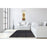 Classy Living Spice Vessel Pattern Wall Art 18"x42", Mirrored Frame