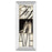 Classy Living Fifth And Madison Wall Art 18"x42", Mirrored Frame