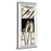 Classy Living Fifth And Madison Wall Art 18"x42", Mirrored Frame