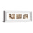 Classy Living Timeless Columns Wall Art 42"x18", Mirrored Frame