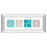 Classy Living Kindness Blocks Wall Art 42"x18", Mirrored Frame