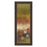 Classy Living Geometric Circles Wall Art 18"x42", Cinnamon Mocha Frame
