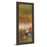 Classy Living Geometric Circles Wall Art 18"x42", Cinnamon Mocha Frame
