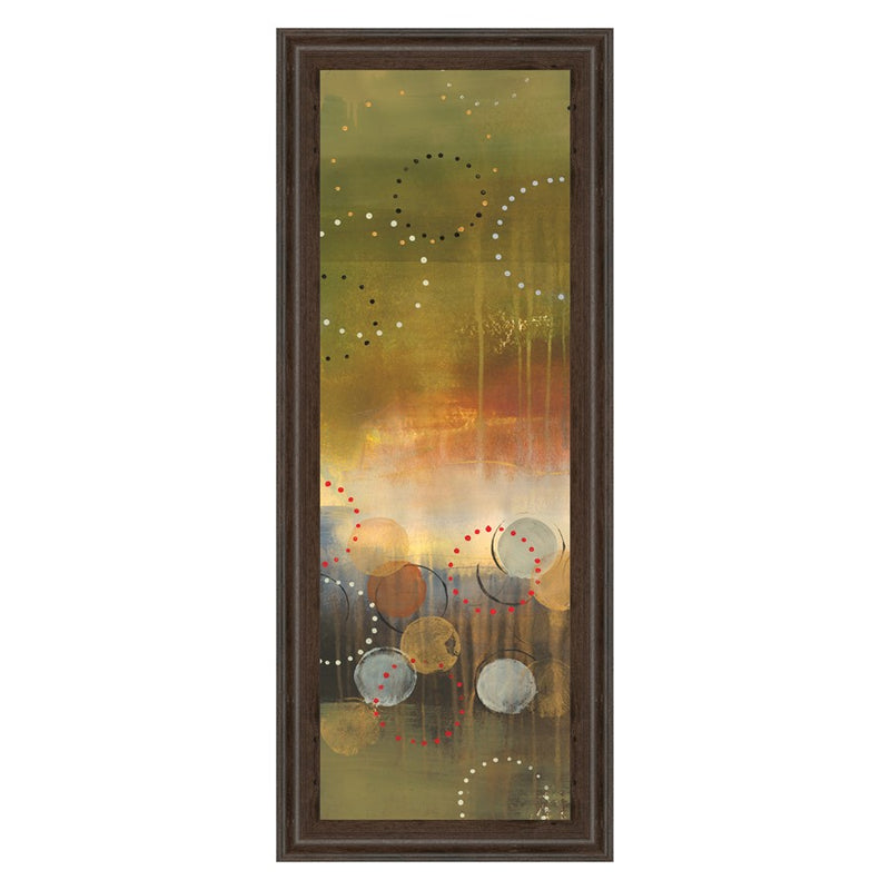 Classy Living Celestial Dawn Wall Art 18"x42", Cinnamon Mocha Frame