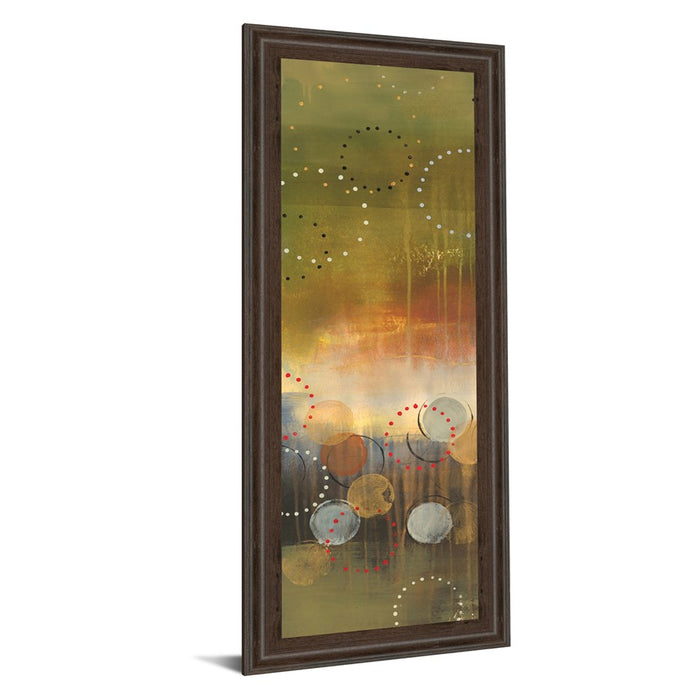 Classy Living Celestial Dawn Wall Art 18"x42", Cinnamon Mocha Frame