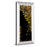 Classy Living Distressed Typography Wall Art 18"x42", Mirrored Frame