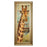 Classy Living Safari Giraffe Portrait Wall Art 18"x42", GiIded Radiance