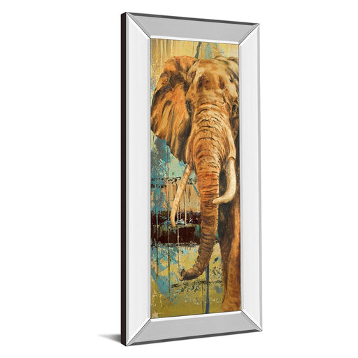 Classy Living Majestic Elephant Wall Art 18"x42", Mirrored Frame