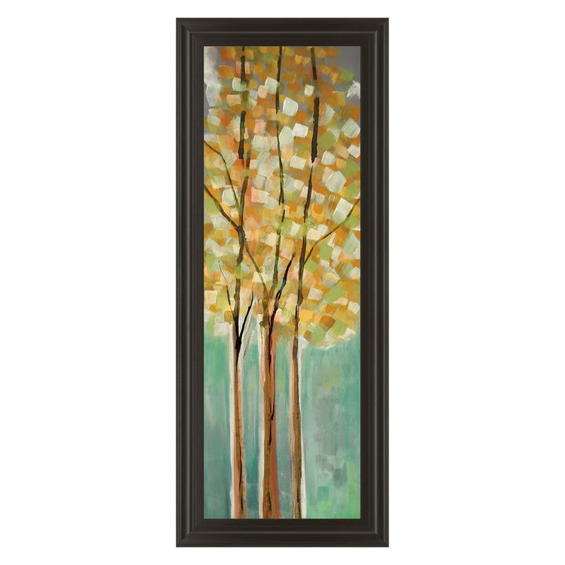 Classy Living Shandalee Woods II Wall Art 18"x42", Dark Chocolate Frame