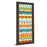 Classy Living Navajo Pattern Wall Art 18"x42", Cinnamon Mocha Frame