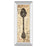 Classy Living Indulge Spoon Wall Art 18"x42", Mirrored Frame