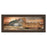 Classy Living Rustic Harvest Wall Art 42"x18", Cinnamon Mocha Frame