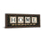 Classy Living Warm Welcome Wall Art 42"x18", Cinnamon Mocha Frame