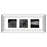 Classy Living Nature's Textures Wall Art 42"x18", Mirrored Frame