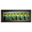 Classy Living Palm Harmony Wall Art 42"x18", Dark Chocolate Frame