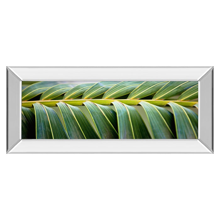 Classy Living Palm Harmony Wall Art 42"x18", Mirrored Frame