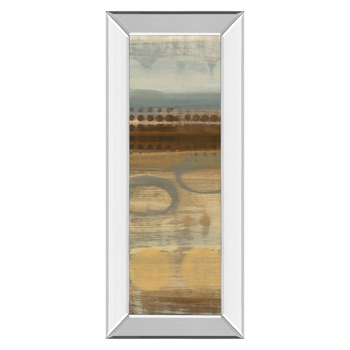 Classy Living Serene Movement Wall Art 18"x42", Mirrored Frame