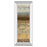 Classy Living Movement Panel II Wall Art 18"x42", Mirrored Frame
