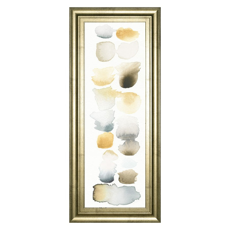 Classy Living Serene Swatch Panel Wall Art 18"x42", GiIded Radiance Frame
