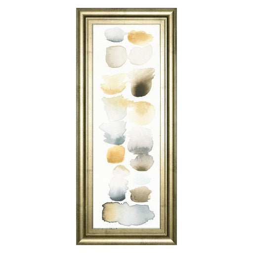 Classy Living Serene Swatch Panel Wall Art 18"x42", GiIded Radiance Frame - 1654