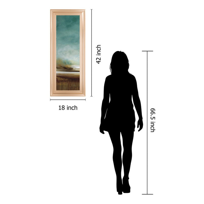 Classy Living New Horizons Wall Art 18"x42", Rose Gold Romance Frame