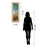 Classy Living New Horizons III Wall Art 18"x42", Rose Gold Romance Frame