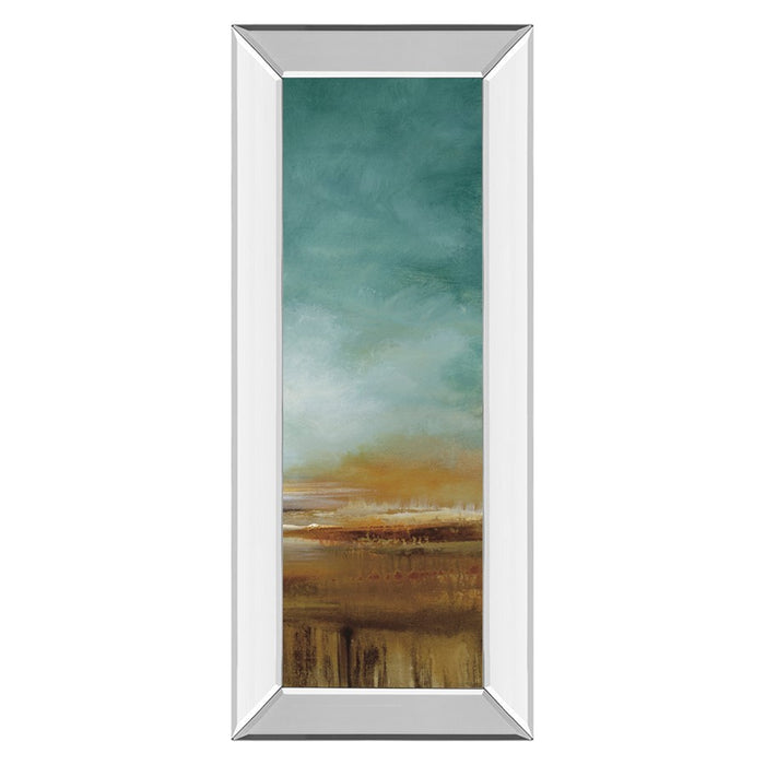 Classy Living New Horizons III Wall Art 18"x42", Mirrored Frame