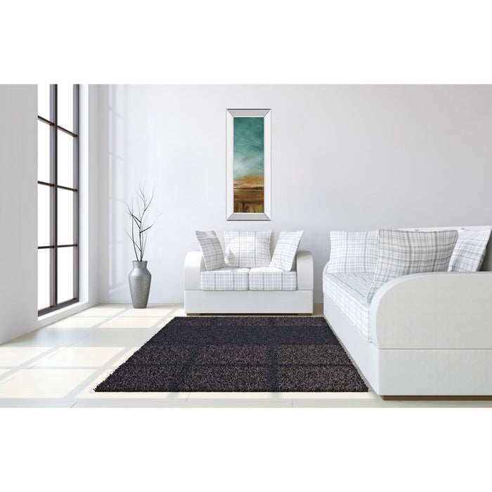 Classy Living New Horizons III Wall Art 18"x42", Mirrored Frame