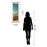 Classy Living New Horizons III Wall Art 18"x42", Mirrored Frame