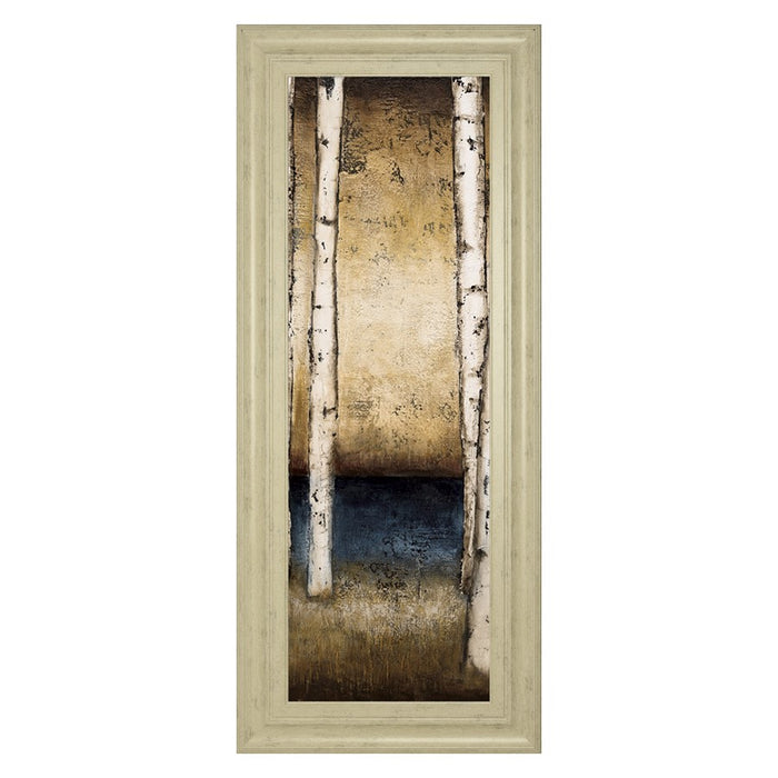 Classy Living Birch Serenity Wall Art 18"x42", Ivory Bliss Frame