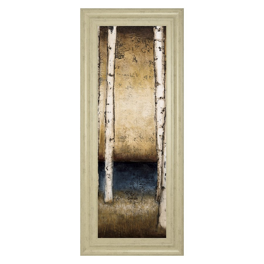 Classy Living Birch Serenity Wall Art 18"x42", Ivory Bliss Frame