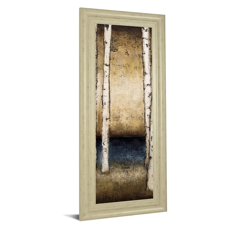 Classy Living Birch Serenity Wall Art 18"x42", Ivory Bliss Frame