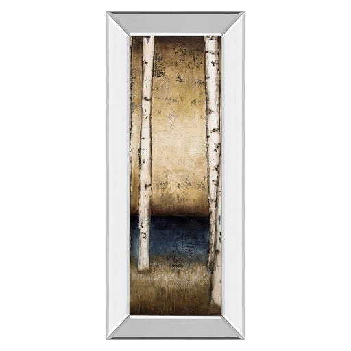 Classy Living Birch Serenity Wall Art 18"x42", Mirrored Frame - 1662MF