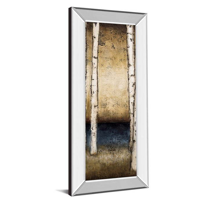 Classy Living Birch Serenity Wall Art 18"x42", Mirrored Frame