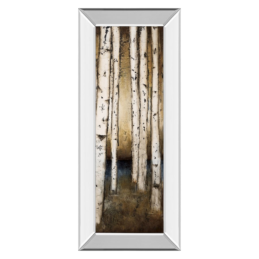 Classy Living Birch Landing Wall Art 18"x42", Mirrored Frame