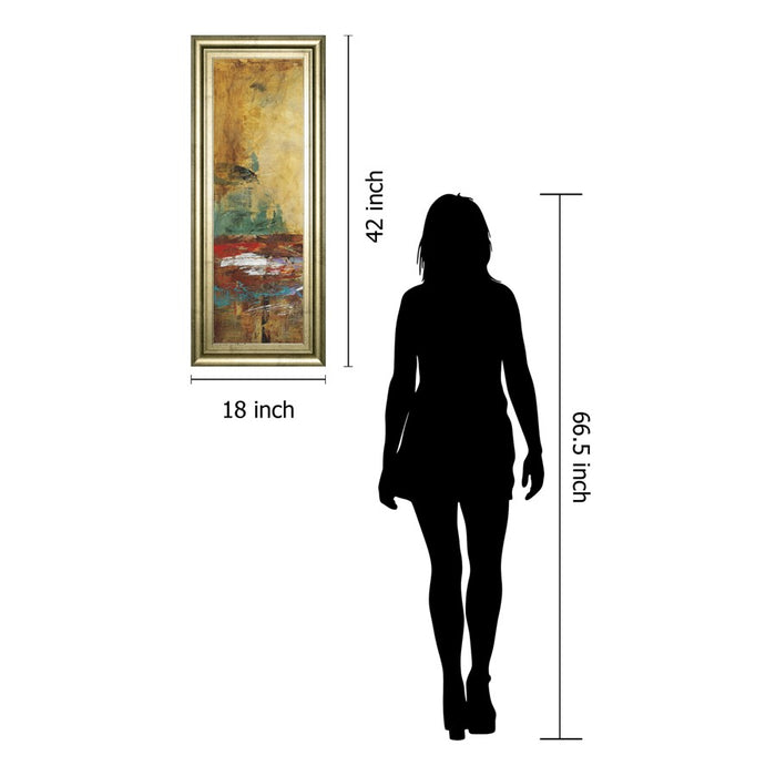 Classy Living Villareal Santos I Wall Art 18"x42", GiIded Radiance Frame