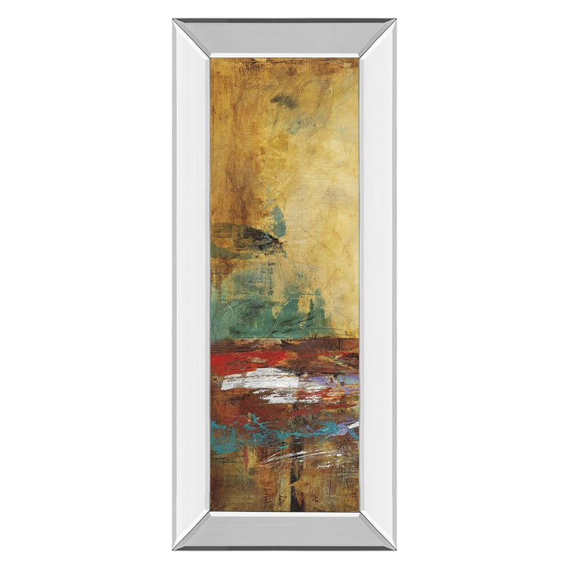 Classy Living Villareal Santos I Wall Art 18"x42", Mirrored Frame