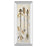 Classy Living Tribal Arrows Wall Art 18"x42", Mirrored Frame
