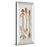 Classy Living Tribal Arrows Wall Art 18"x42", Mirrored Frame