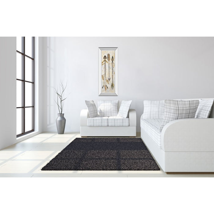 Classy Living Tribal Arrows Wall Art 18"x42", Mirrored Frame