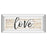 Classy Living Enduring Love Wall Art 42"x18", Mirrored Frame