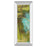 Classy Living Aller Chartreuse Wall Art 18"x42", Mirrored Frame - 1691MF