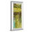 Classy Living Golden Eclipse Wall Art 18"x42", Mirrored Frame